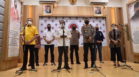 PSSI PT LIB Kemenpora Dan Kepolisian Bertemu Bahas Rencana Uji Coba