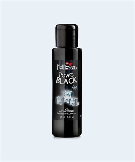 Gel Beij Vel Excitante Power Black Ice Hot Flowers Gel Beij Vel Excitante Power Black Ice