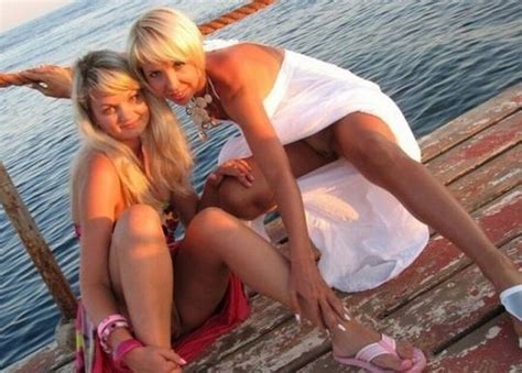 Russian Amateur Milfs Threesome Porn Pic