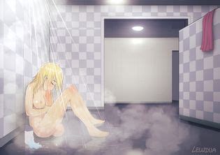 Lewdua Nessie In The School Showers Luscious Hentai Manga Porn