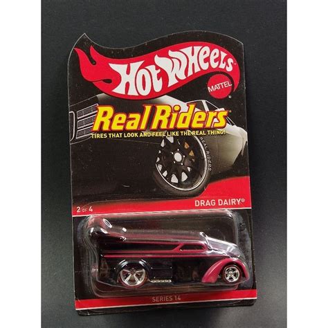 HOT WHEELS RLC REAL RIDERS SERIES DRAG DAIRY Shopee Malaysia