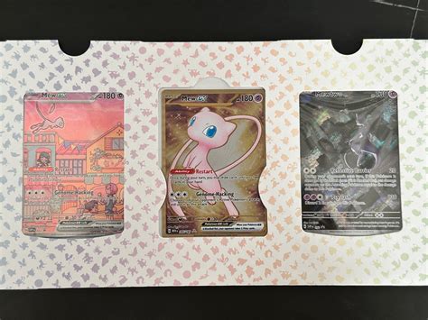 Pokemon Tcg 151 Mew Promo Set Hobbies And Toys Toys And Games On Carousell