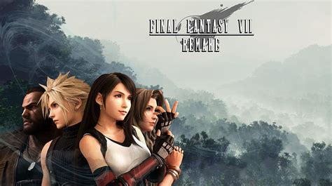 Cloud Strife Tifa Lockhart Aerith Gainsborough Barret Wallace Final