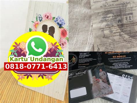 Terjual Contoh Model Kartu Undangan Ô818Ô7716413 Wa Kaskus