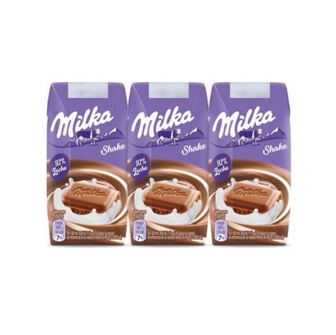 Batido De Chocolate Milka Sin Gluten Pack De Briks De Ml