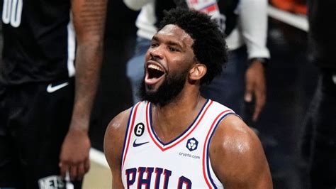 Joel Embiid Philadelphia 76ers Center Named Nba Mvp For First Time In