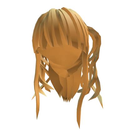 Anime Hair Y K Girls Blonde Wavy Bangs Roblox