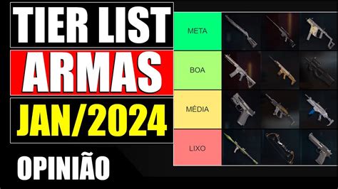 Tier List Das Melhores Armas Do Blood Strike Janeiro Opini O