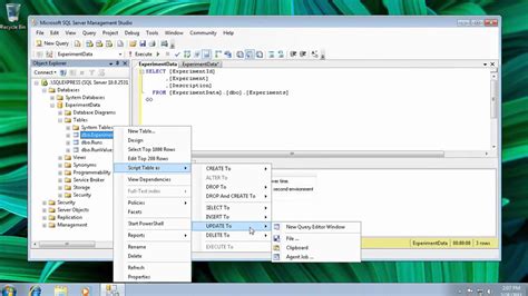 Getting Started With T SQL Queries Using SQL Server Management Studio