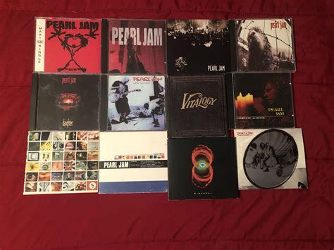 just got binaural. here’s my collection so far : r/pearljam