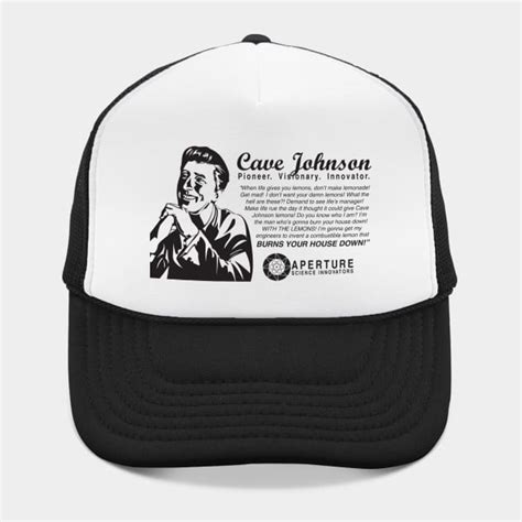 Portal 2 Aperture Science Founder Cave Johnson Portal 2 Hat