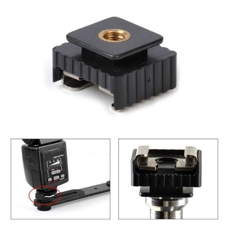 Jual Adapter Hot Shoe 1 4 Screw Thread Untuk Camera Shopee Indonesia