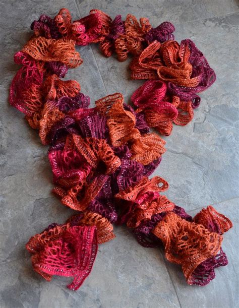 I Want To Learn To Crochet These Red Heart Sashay Scarves This Summer