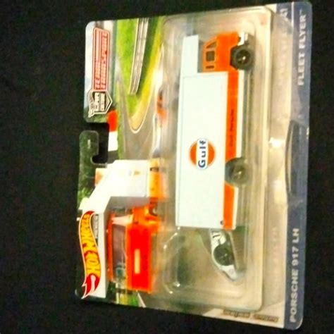 Mattel Other Hot Wheels Car Culture Team Transport Porsche Lh Fleet Flyer Poshmark