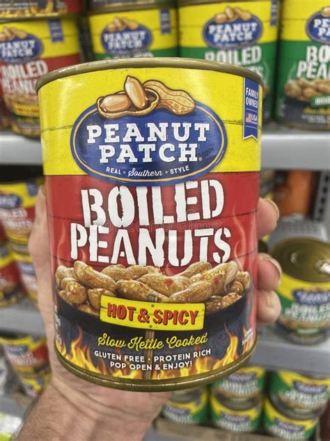 Peanut Patch Boiled Peanuts Hot And Spicy Editorial Stock Photo Image Of Meats Snack