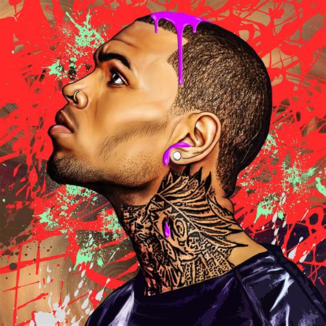 chris brown abstract painting  lance lucas fine art america