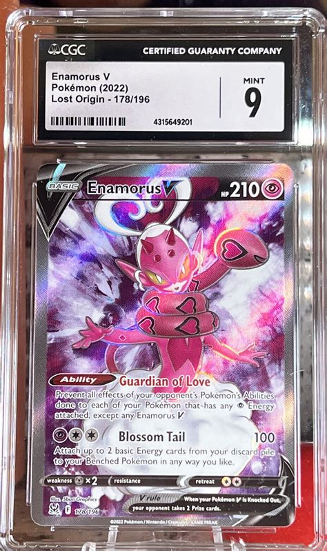 Pokémon TCG Enamorus V Sword Shield Lost Origin 178 196 Holo Ultra