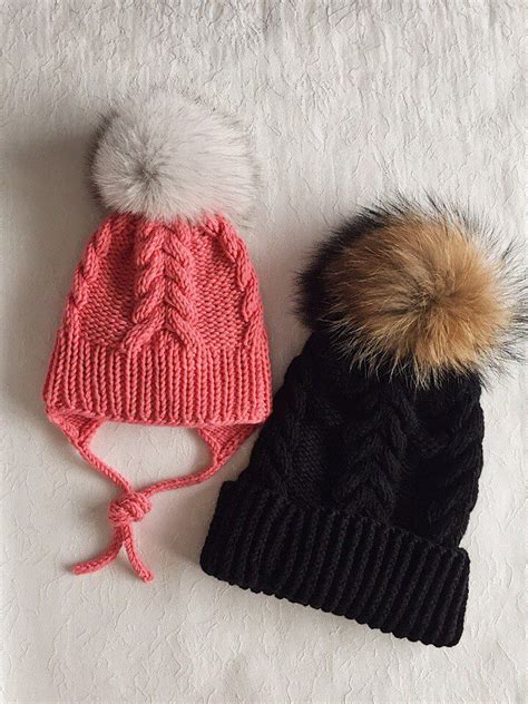 Шапка с косами