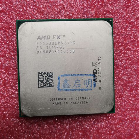 AMD FX 6300 FX-6300 CPU FD6300WMW6KHK 6 Core 3.5 GHz Socket AM3 ...