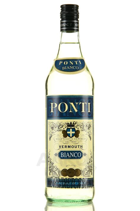 Ponti Bianco Vermouth - купить Понти Вермут Бьянко 1 л - цена