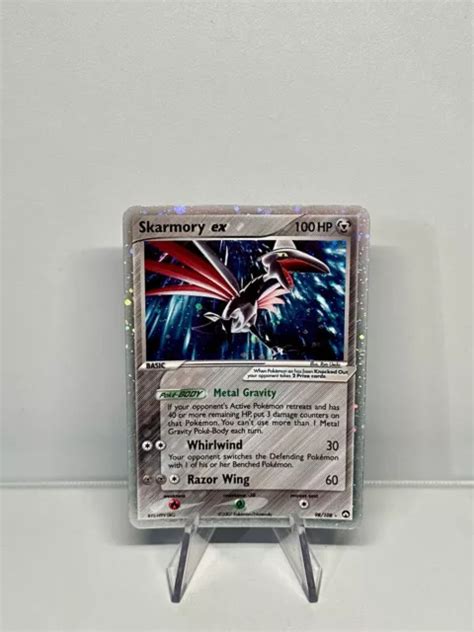 Pok Mon Skarmory Ex Ex Power Keepers Ultra Rare Holo Lp