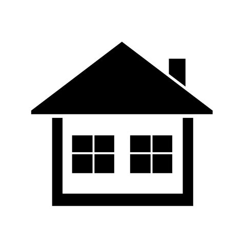 Symbole Simple Icône Maison Telecharger Vectoriel Gratuit Clipart