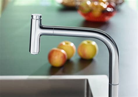 hansgrohe Смесители для кухни: Metris Select M71, Кухонный смеситель на ...
