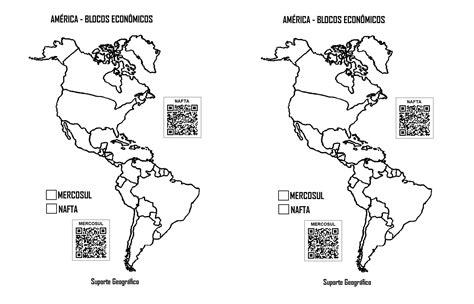 Atividades Regionalização Do Continente Americano 8 Ano