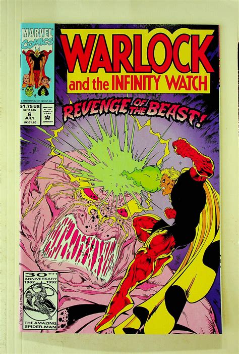 Warlock And The Infinity Watch Jul Marvel Near Mint