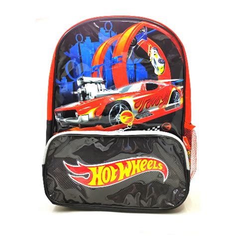 MOCHILA WABRO HOT WHEELS FLAME CAR P COLGAR Rayuela
