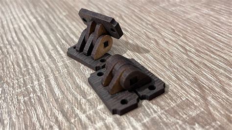 Wooden Hinge Assembling Laser Cut Hinge Diy Youtube