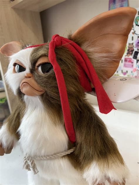 I Made Gizmo Rambo Materials Faux Fur Polymer Clay Rbrokehobbies
