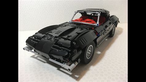 Lego Technic Corvette C2 With Buwizz Youtube