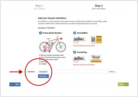 register  bicycle