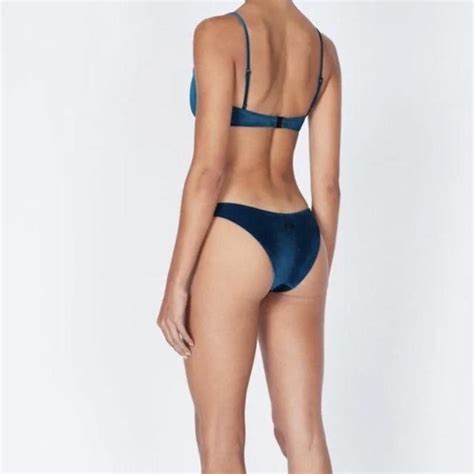 TRIANGL Bikini MICA Dreamland Space Blue Velvet NEW Depop