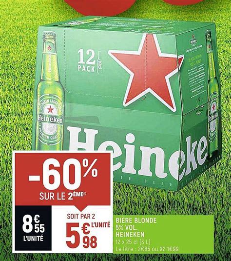 Offre Bi Re Blonde Vol Heineken Chez Spar