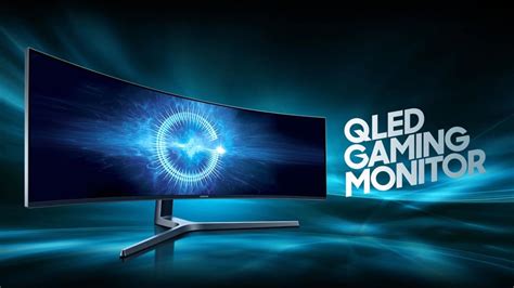 SAMSUNG 49" LC49HG90DMRXUF 1Ms 144Hz QLED Curved HDMI DP HDR Gaming ...