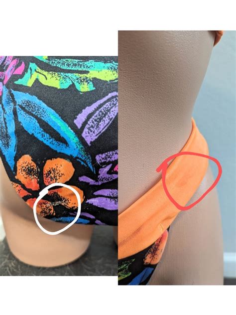 1980s Jantzen Electric Beach High Cut Floral Bikini Gem