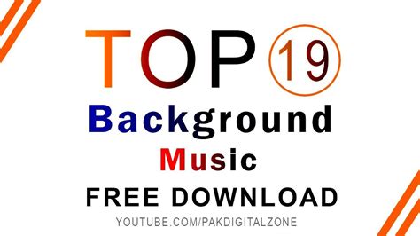 Background Music No Copyright Sounds Free Download Artofit