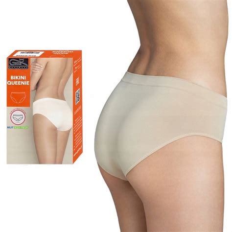 Gatta figi bikini Queenie bezszwowe beżowe XL 5904383995029 Cena Opinie Majtki