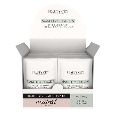 Beauty Gen Naked Collagen 12g X 20 MediBoom