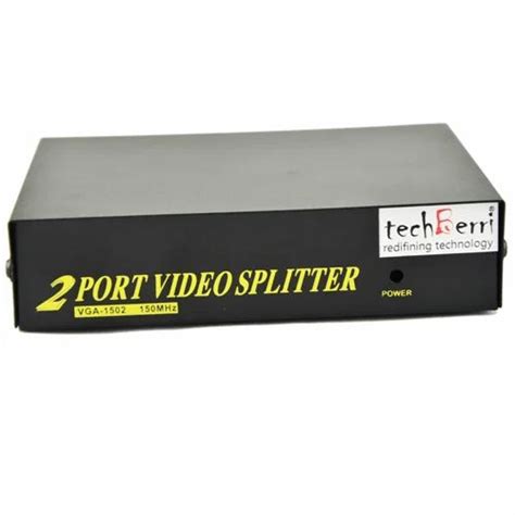 2 Port Vga Splitter Box At Rs 250piece सिग्नल स्प्लिटर In New Delhi