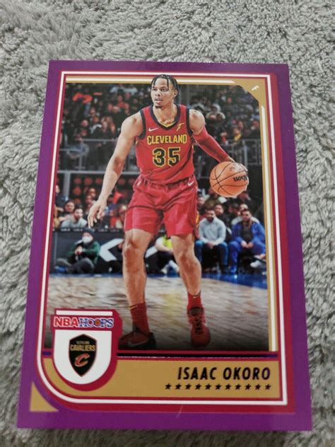 2022 23 Panini NBA Hoops Silver 71 Isaac Okoro EBay