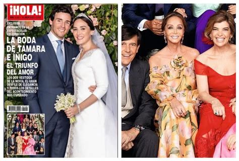 Este Fue El Vestido Elegido Por Isabel Preysler Para La Boda De Su Hija