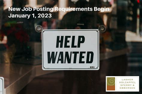 Job Openings Sign