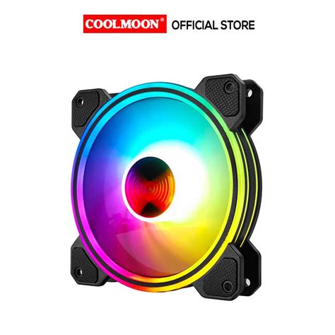 Qu T T N Nhi T Fan Led Rgb Coolmoon M Ng B Hub Coolmoon Kit Buy