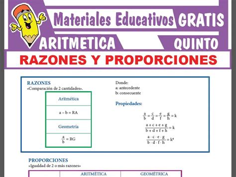 Ejercicios De Razones Y Proporciones Para Quinto De Secundaria Udocz Sexiz Pix