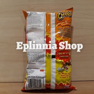 Jual Fritolay Cheetos Crunchy Flamin Hot Cheese Flavored Snack Gr Kota Tangerang Selatan