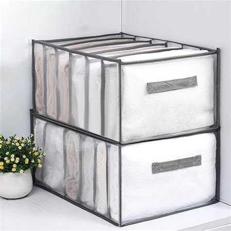 Armoire De Rangement Pour Pantalons Pli S Bo Te De Rangement Pour Sous