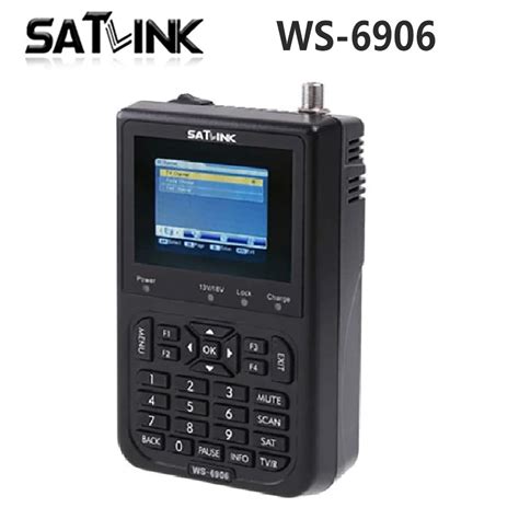 Satlink Ws Digital Satellite Finder Lcd Dvb S Fta Data Signal